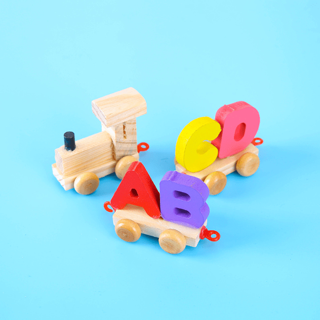 Wooden Alphabet Train for Kids – ABCD Learning Toy - Image 3