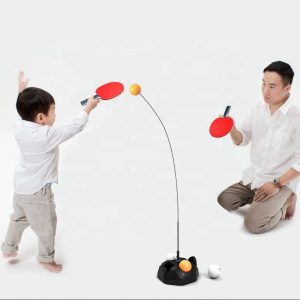 Portable Kids Table Tennis Rebound Trainer - Sports Toy